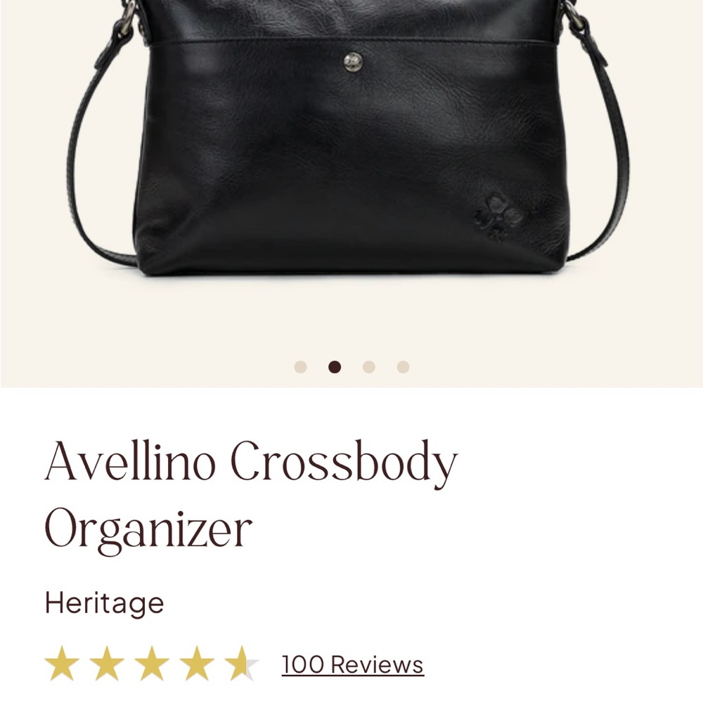 Patricia Nash brown leather Avellino crossbody bag/purse - Picture 12 of 13